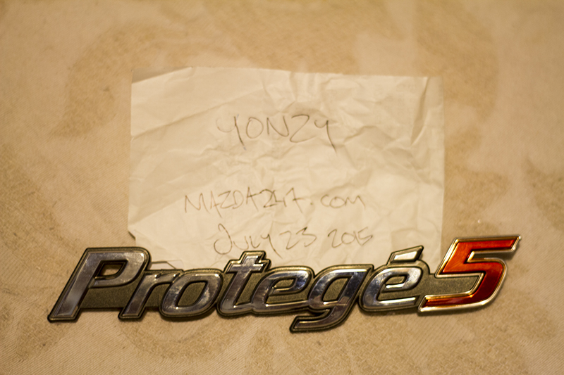 FS: Protege5 emblem