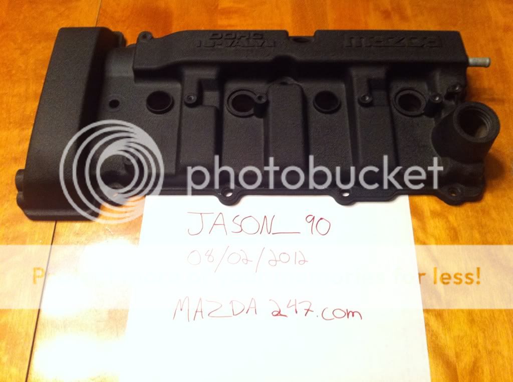 Powder coated fs-de valve cover
