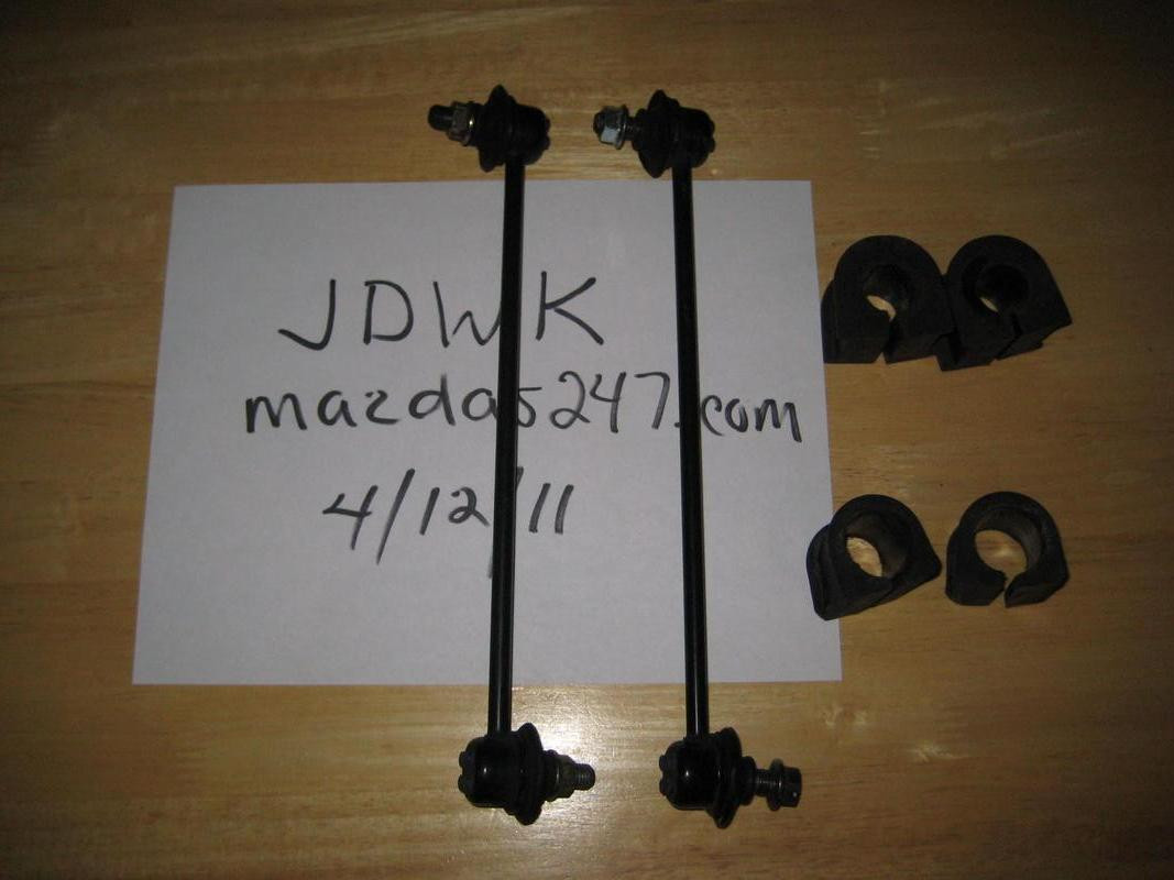 FS: Front End links, front and rear sway bar bushings