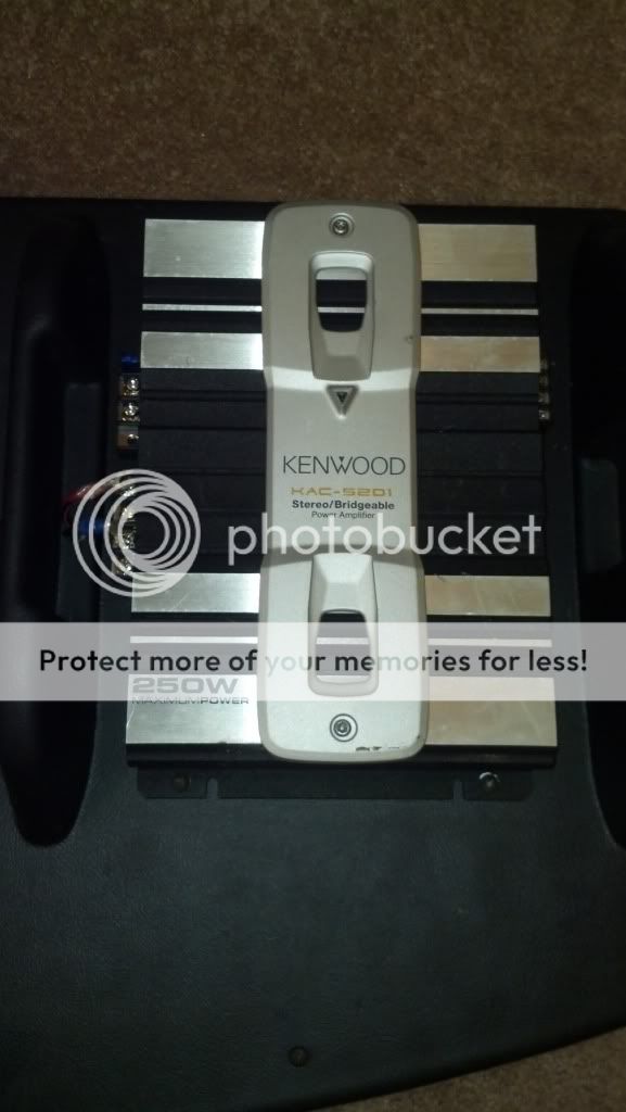 MSP stock sub/amp box