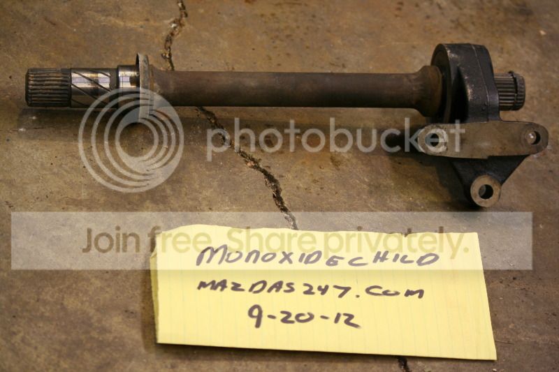 (IL) MSP LSD half shaft/mid shaft