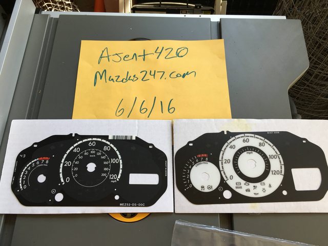 FS: Stock and white gauge faces