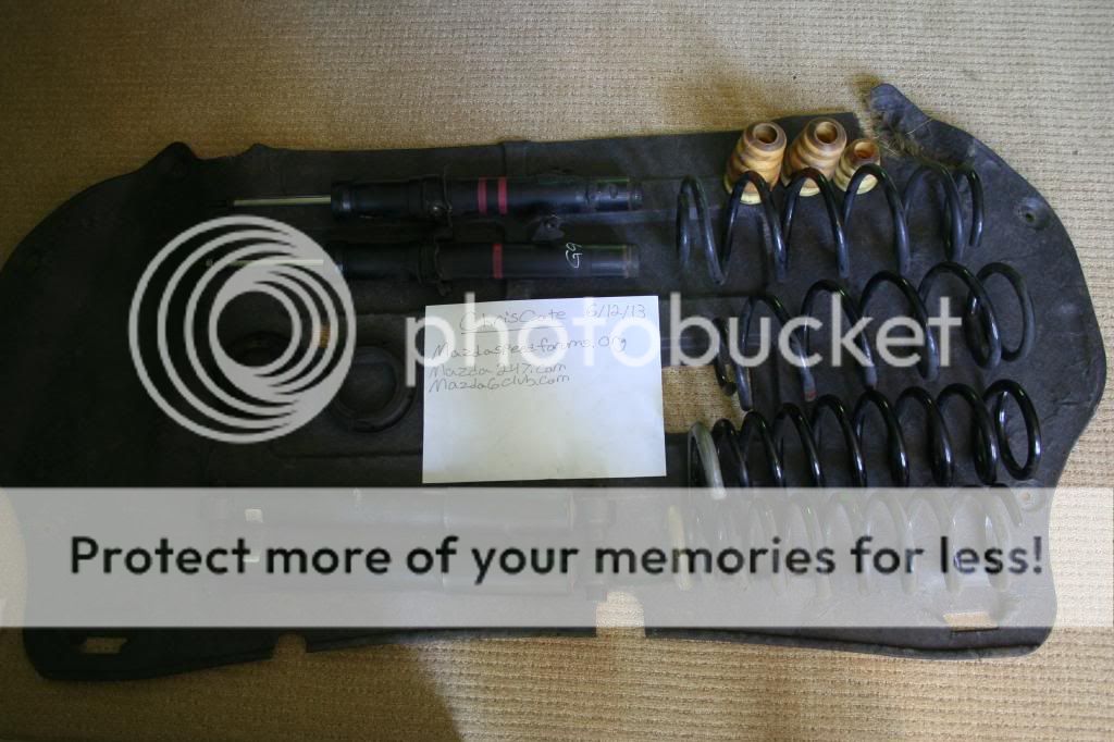 MS6 OEM Suspension, 1st & 2nd CATS 20k miles, LOTS Misc Parts