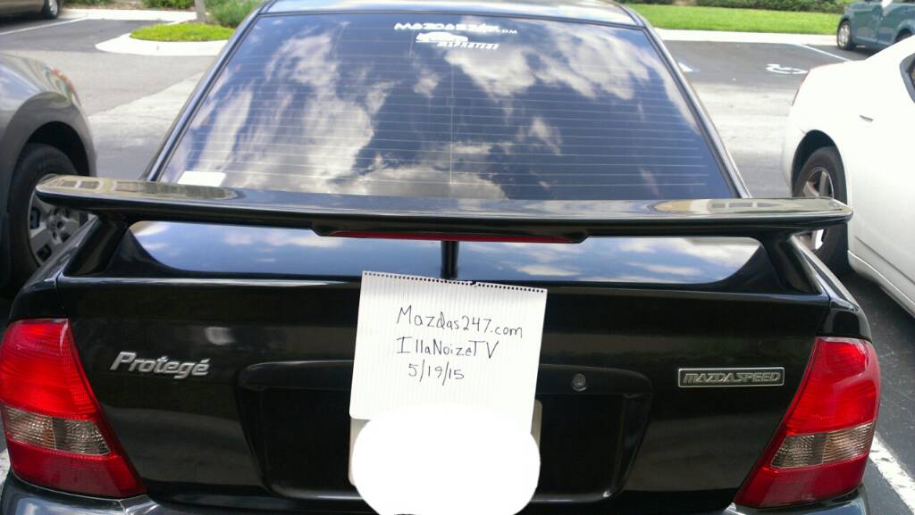 03 Mazdaspeed Protege wing for sale