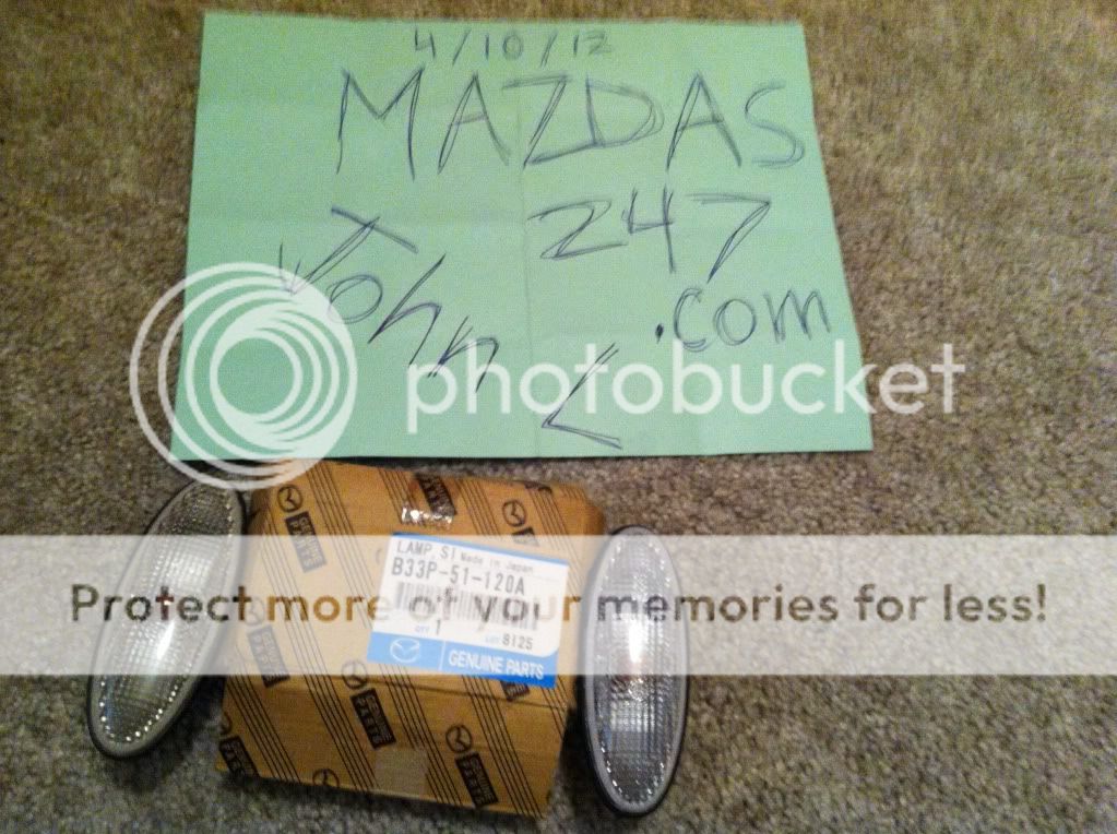 mazdaspeed protege springs and passenger side headlight