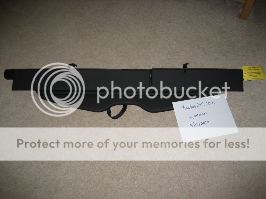 MA: New Interior Mazda5 Cargo Cover