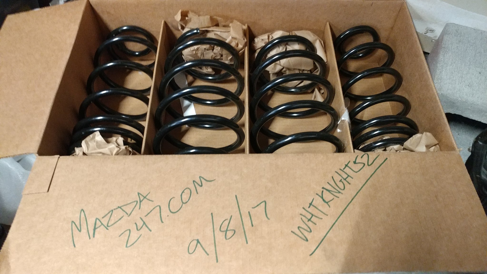 FS: Corksport CX5 Lowering Springs