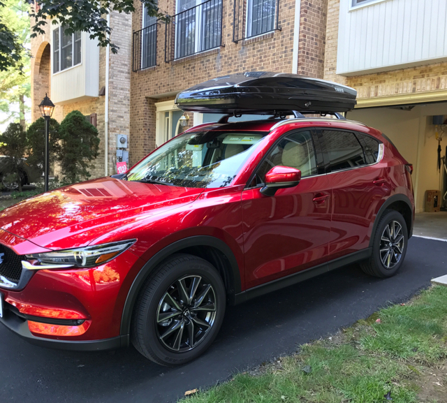Roof Rack System and Cargo Box Options for 2017 CX-5 | Mazdas247