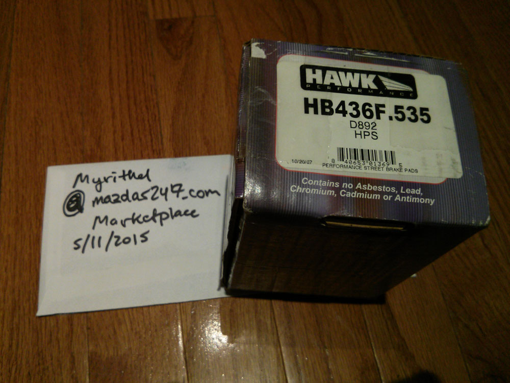Hawk Performance (HPS) Rear Brake Pads - $45 OBO