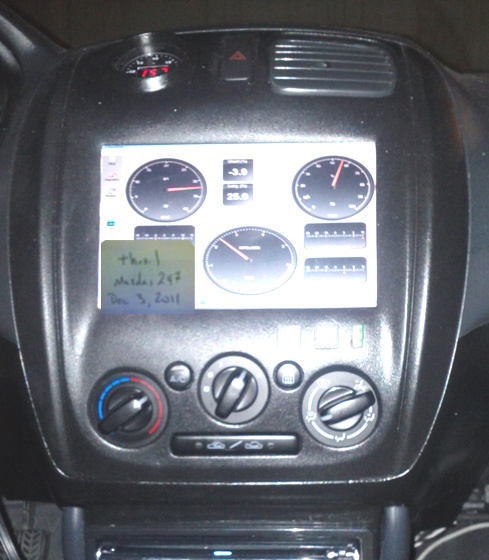 FS. LCD touchpanel carputer