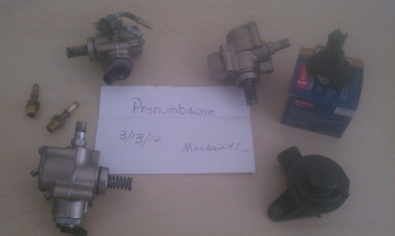 Fuel Pumps, Stock BPV, HP Relief Valves, Mass Air Flow Sensor