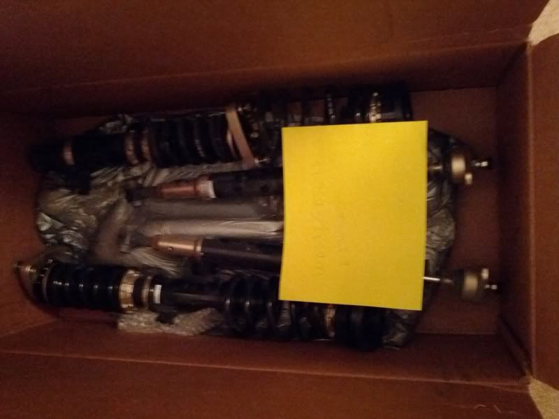 FS: BC extreme drop coilovers with custom rates