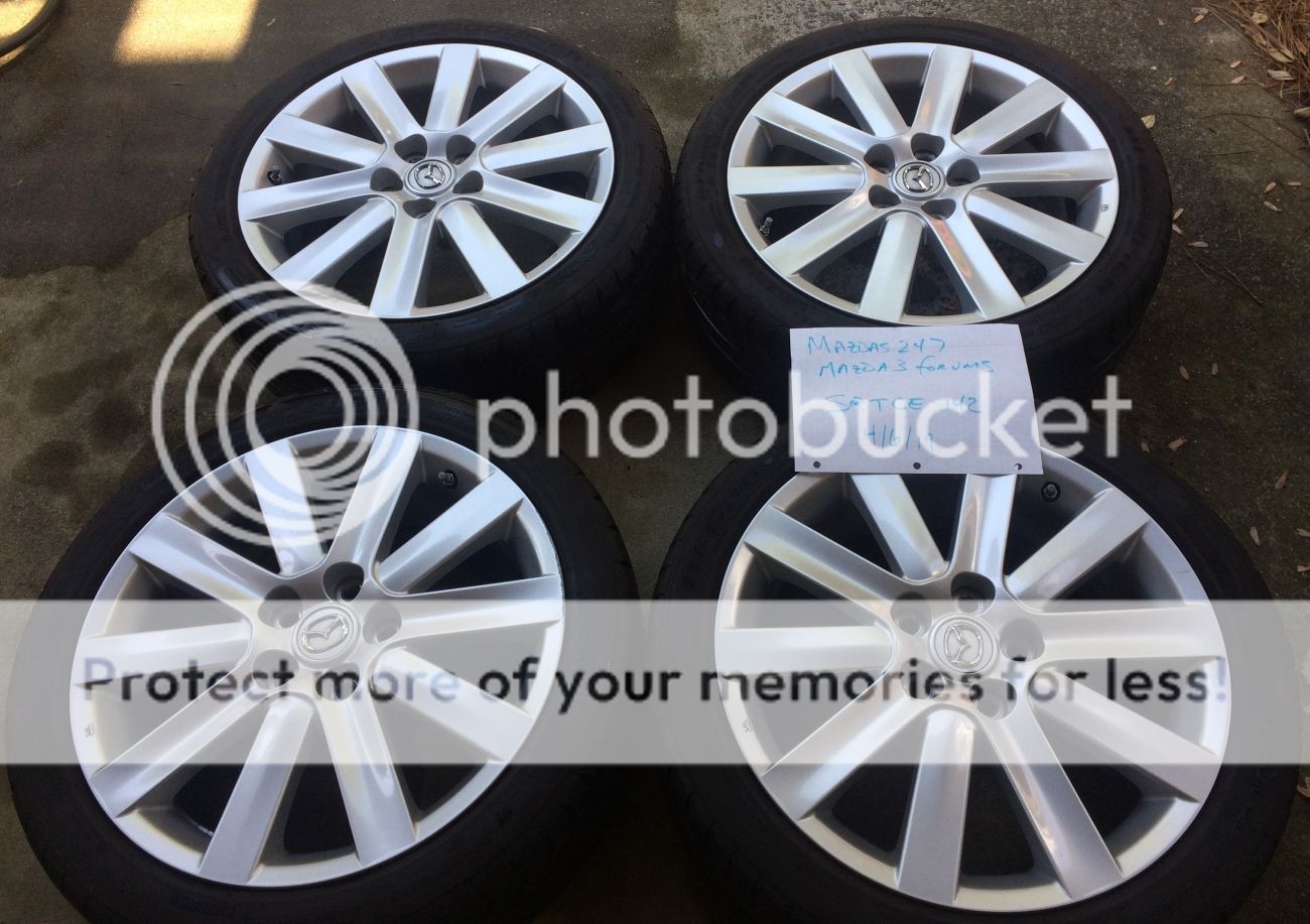 Gen1 MS3 Parts (OEM Wheels & Tires, CPE Rear Mount, Forge V1 BPV, OEM Airbox)