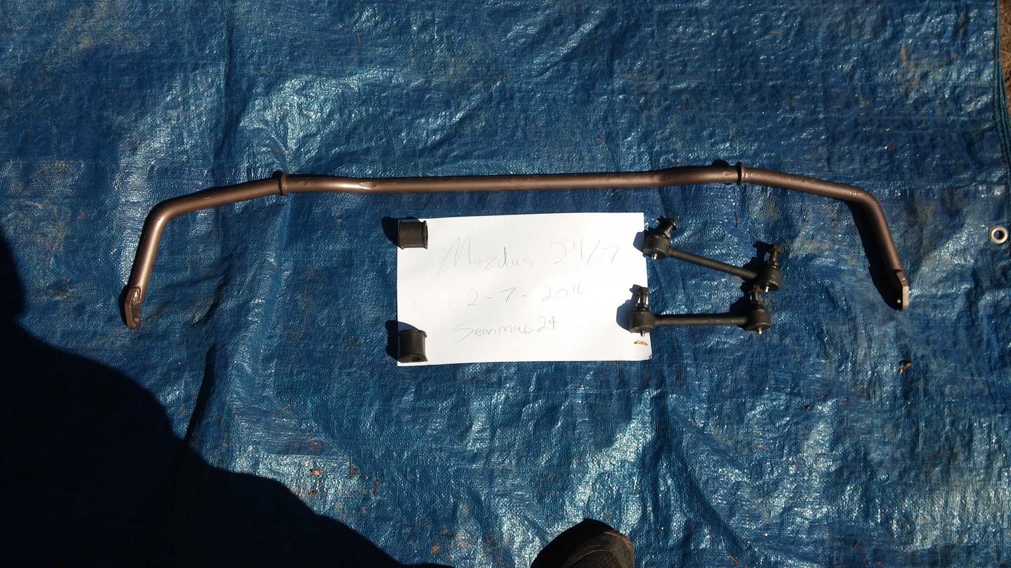 Protege5 parts OEM and Aftermarket sway bars, springs, cargo cover, cargo net...