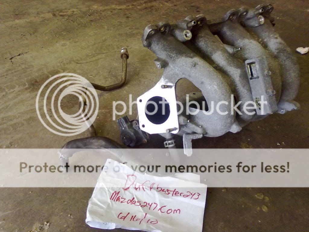 2001 626 intake manifold