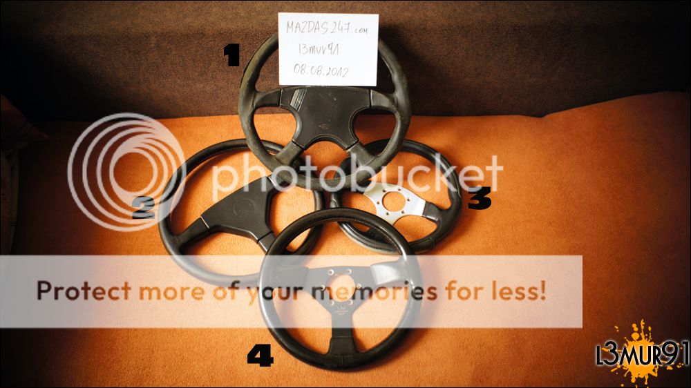 Steering wheels (MOMO, Hella, Personal) / foglights for BG / JDM gauges for Presso