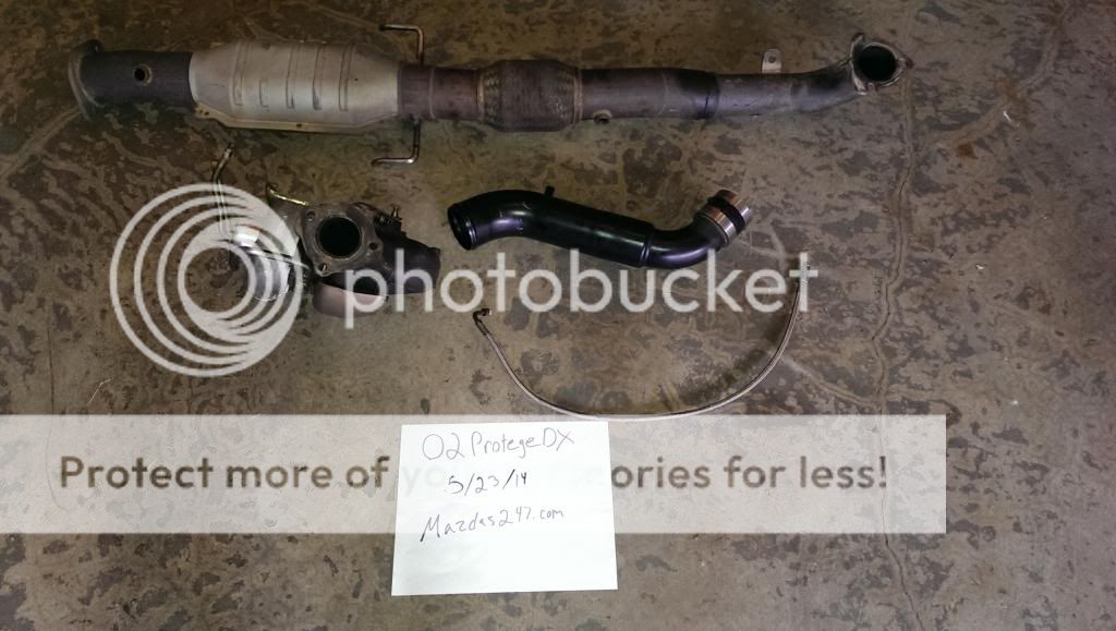 Mazdaspeed Protege Turbo, Intake, Oil Line, Cat and down pipe $350 +shipping