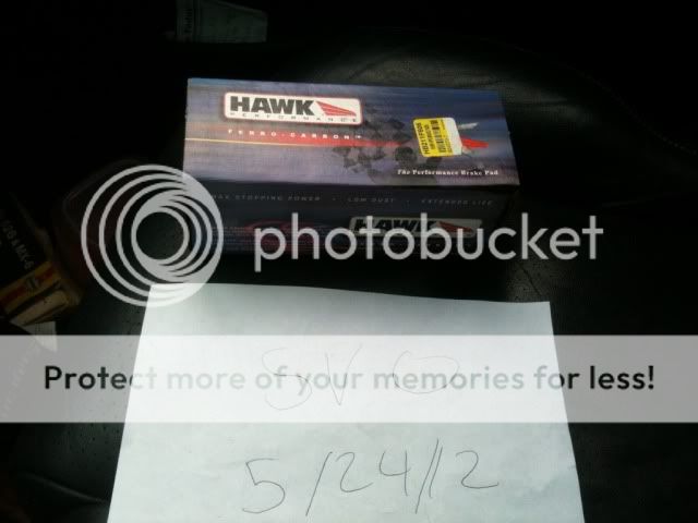 Hawk HPS pads new in packaging!