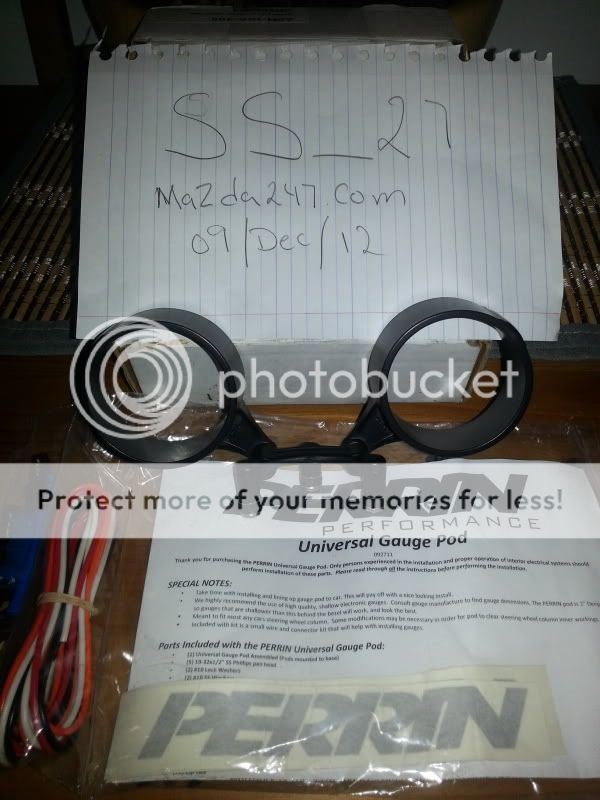 FS: ASM-INR-305; Gauge Pod Universal adjustable