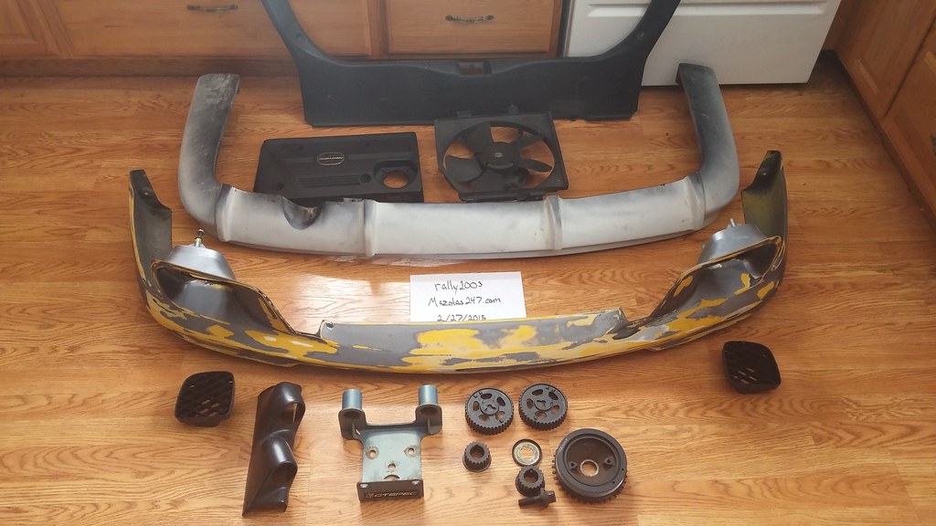 MSP parts - MSP front lip, Wings West rear lip, etc...