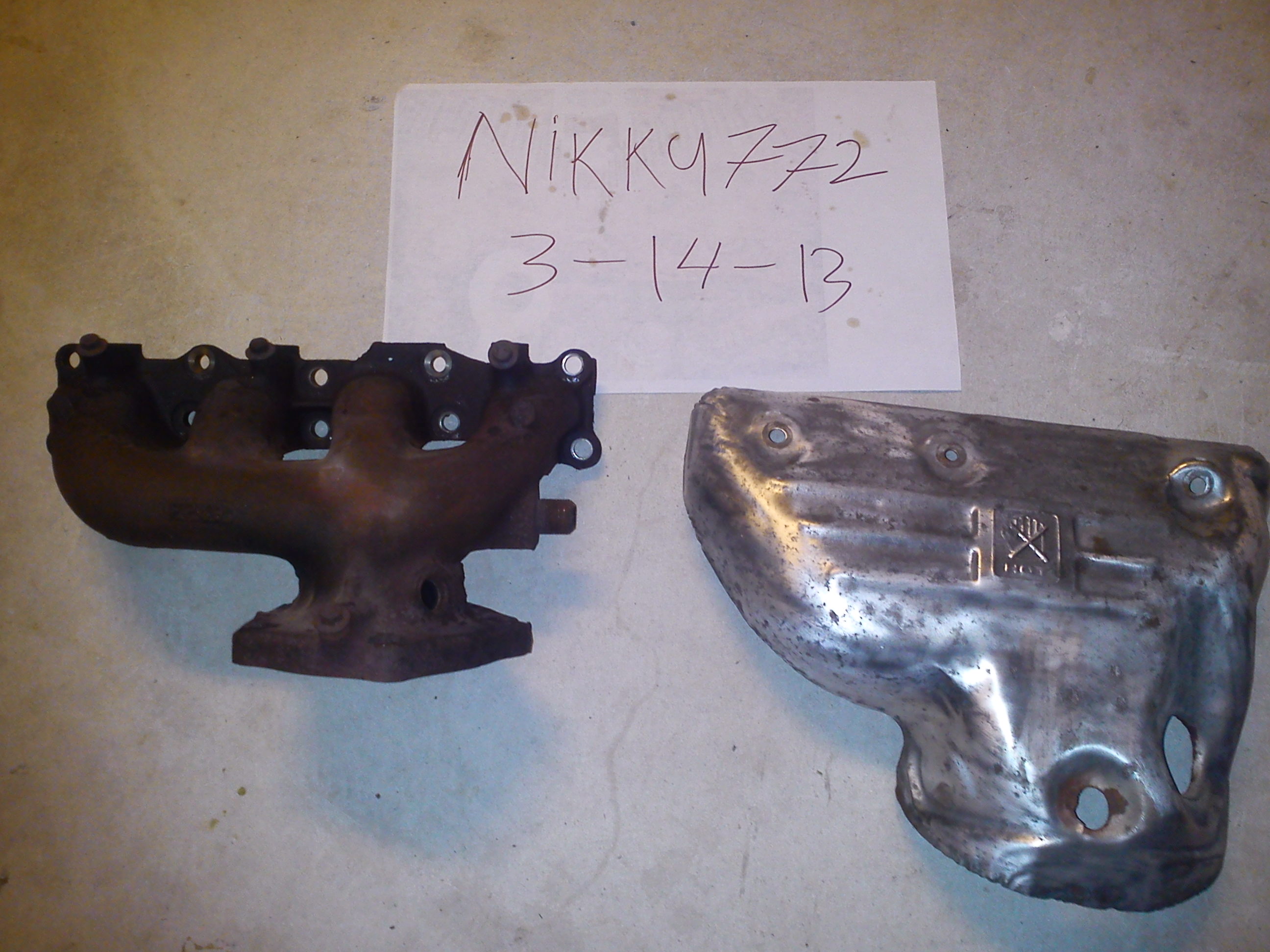 FS: Stock Protege 5 exhaust manifold & J-pipe