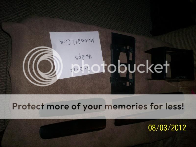 FS: Pro5 Roof rack filler caps, front licesence plate holder and battery housing.