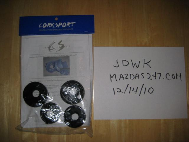 FS: AWR Front/Rear Inserts NIB