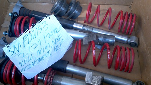 FS:::H&R coilover system ms3/mz3