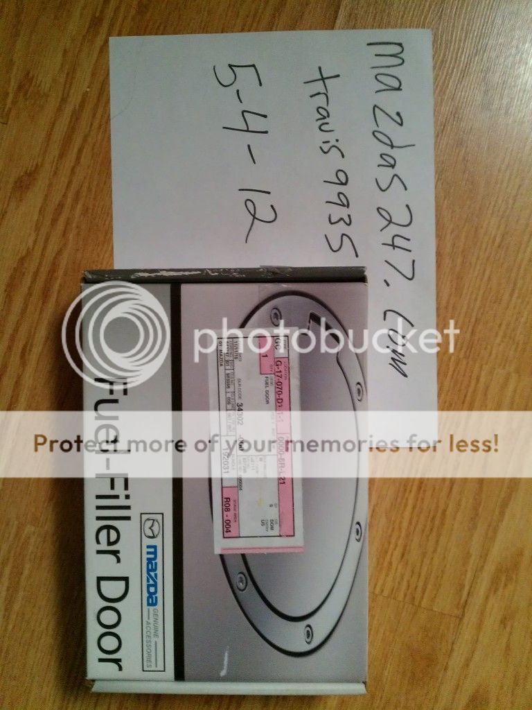 OE Chrome Fuel Filler Door kit