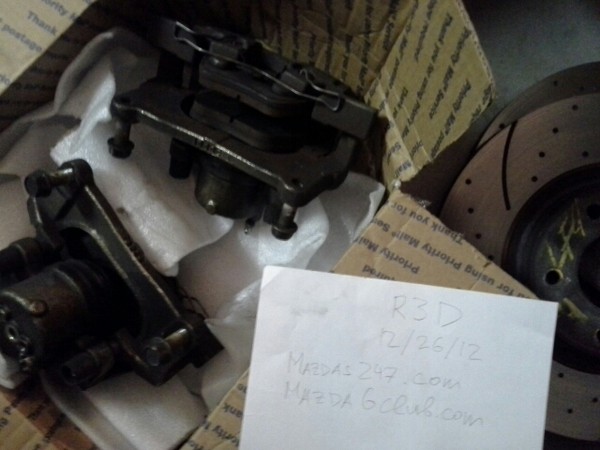 FS MazdaSpeed 6 front brake assembly