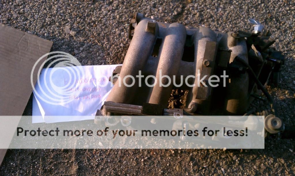 2000 626 Intake manifold